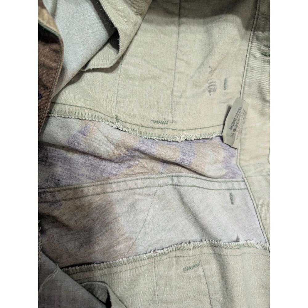 US Military Woodland Camo Cargo Pants Medium 31-35 Long Gorpcore Utility - Picture 12 of 13